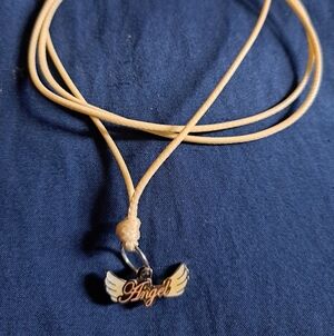 Angel Wing Pendant Necklace